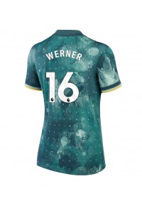 Tottenham Hotspur Timo Werner #16 Voetbaltruitje 3e tenue Dames 2024-25 Korte Mouw